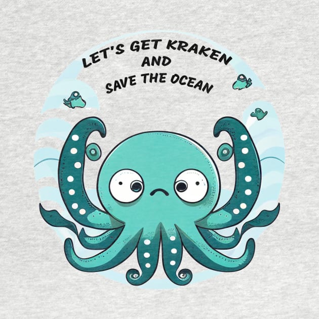 Let's get kraken and save the ocean by plipplopshop